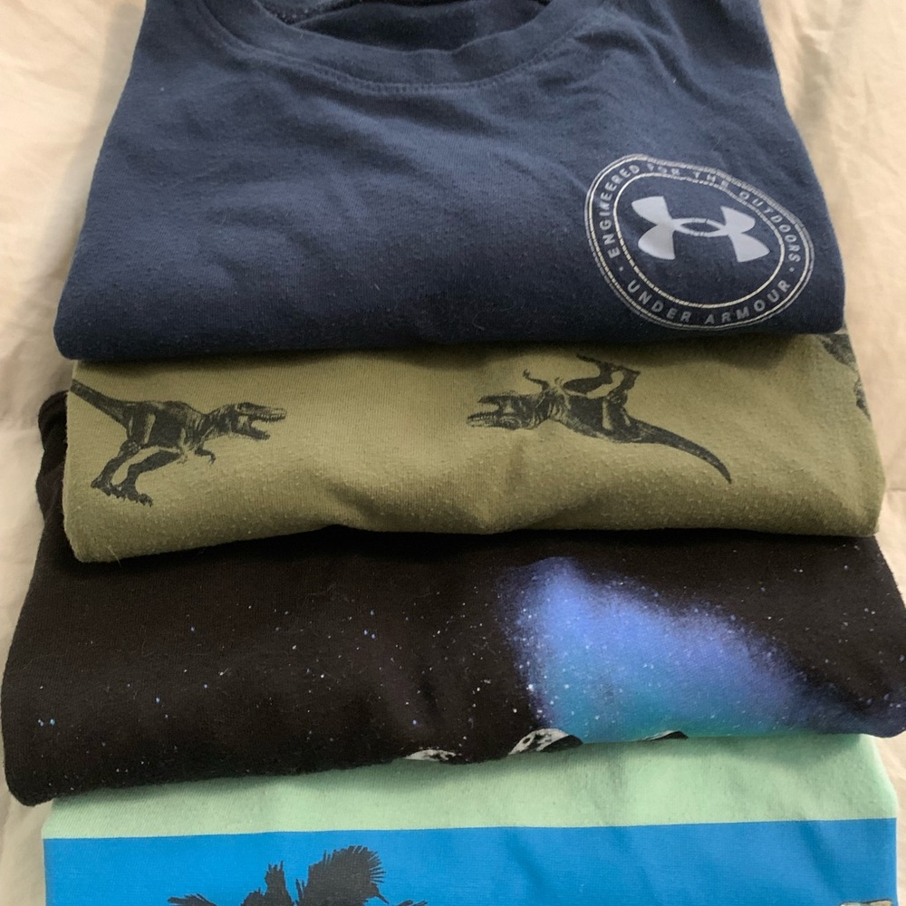 Old Navy Kids' Blue, Green, and Black Tees